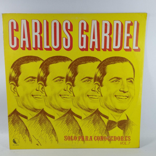 Lp Carlos Gardel  Solo Para Conoced Vol 7 Excelente Condic