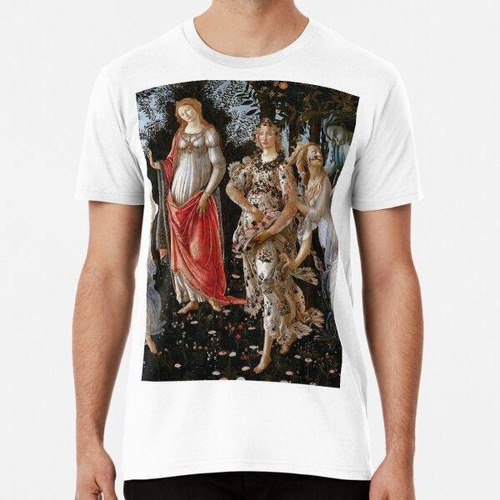 Remera Primavera- Primavera Por Sandro Botticelli Algodon Pr