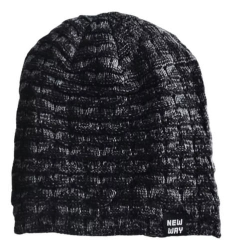 Gorro Beanie De Lana Sin Doblez