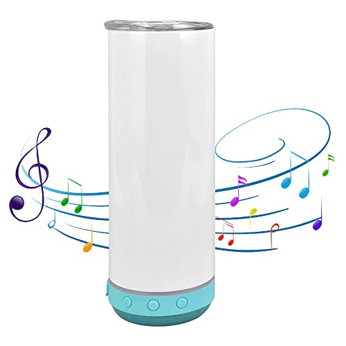 Taza De Altavoz Bluetooth, 20oz Taza De Música Dqywe