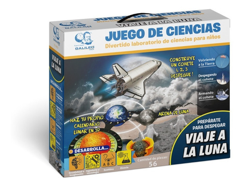 Juego De Ciencias Galileo Viaje A La Luna Jc1012 Rayuela