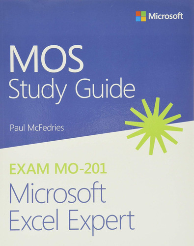 Libro Mos Study Guide For Microsoft Excel Expert.. En Ingles
