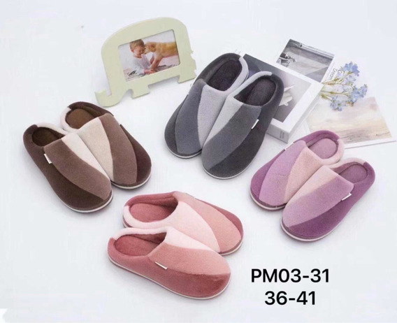 Pm03-25 Pantuflas De Mujer Pm03-25 Pantuflas De Mujer