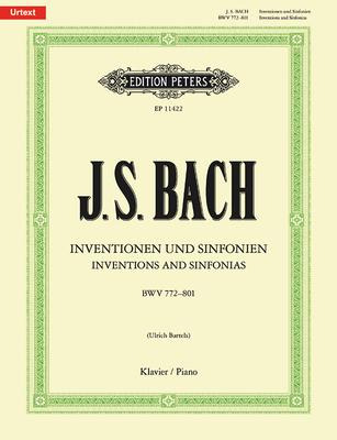 Libro Inventions & Sinfonias - Johann Sebastian Bach