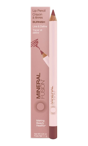 Mineral Fusion Lapiz Delineador De Labios, Brunido 0.04 Onza