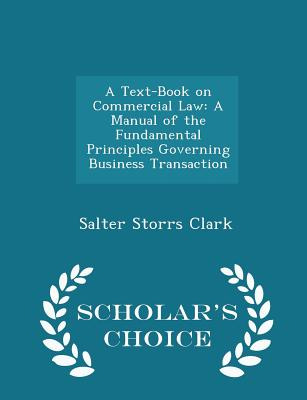 Libro A Text-book On Commercial Law: A Manual Of The Fund...