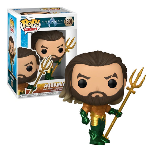 Funko Pop! Movies Dc Aquaman Lost Kingdom Con Tridente #1301