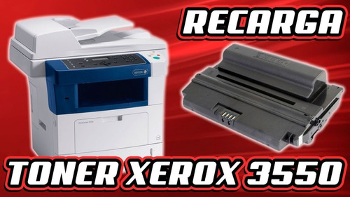 Recarga Toner Compatible Xerox 3550 106r01531 Workcentre 