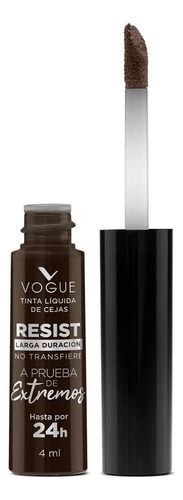 Tinta De Cejas Liquida Resist Vogue - mL a $5625