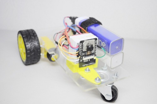 Imagen 1 de 3 de Kit Carro Robot Wifi Con Camara Con Código Y Apps