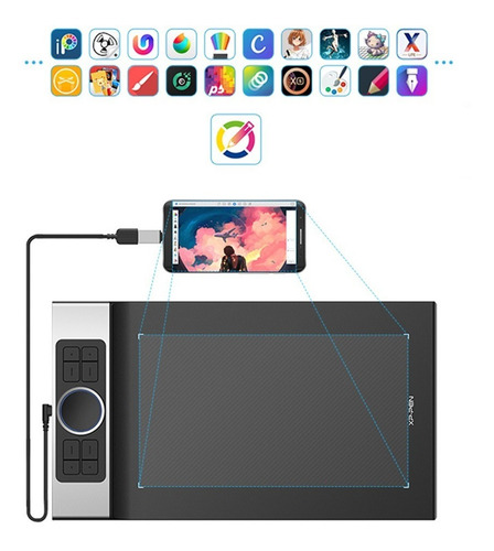 Imagen 4 de 4 de Deco Pro S Xppen Tableta Digitalizadora Profesional