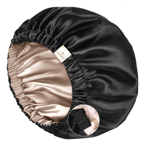 Gorra De Saten Para Dormir, Extragrande, De Doble Capa, Reve