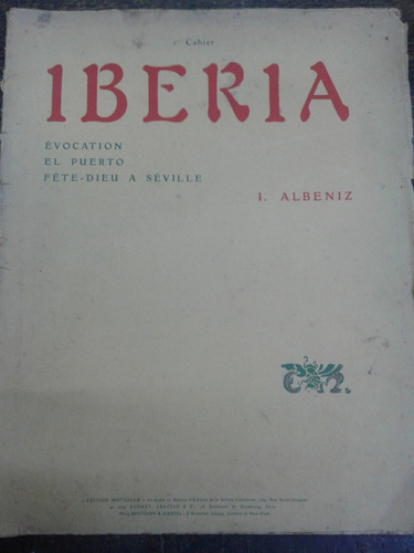 Imagen 1 de 6 de Iberia * J. Albeniz * Para Piano *