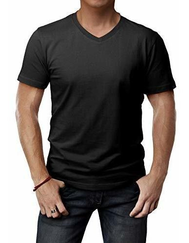 H2h Hombre Casual Slim Fit Camisetas De Manga Corta Algodón 