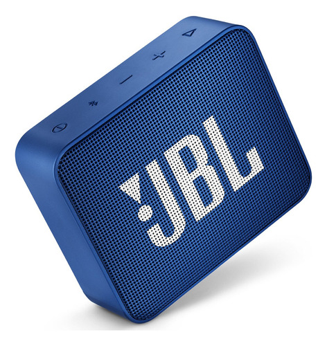 Bocina Portátil Jbl Go 2 Bluetooth Azul Resistente Al Agua