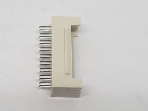 Imagen 3 de 4 de Conector Macho Pcb Doble Fila Phb 2.0mm Dip Recto 18 Pines
