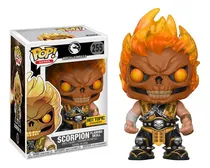 Comprar Scorpion Funko Pop Mortal Kombat #255 Exclusivo Hottopic