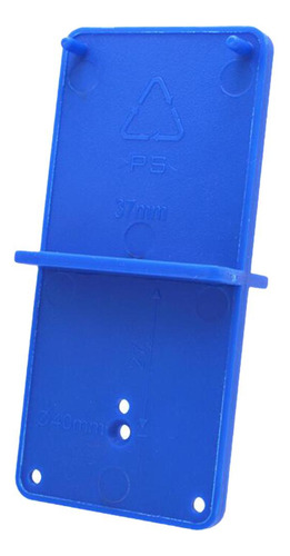 Bisagra Agujero Jig Guía Carril Cajón Guías Azul