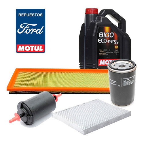 Kit Filtros Ecosport 1.6 Rocam 2010 2011 2012 Aceite 5w30