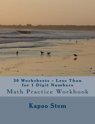 Libro 30 Worksheets - Less Than For 1 Digit Numbers : Mat...
