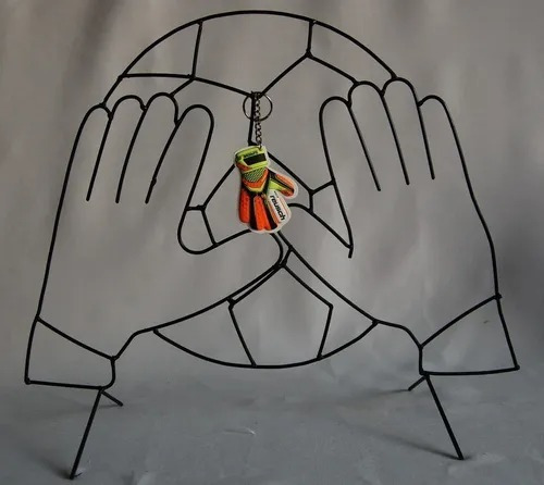Maqueta Para Souvenir Arquero En Hierro