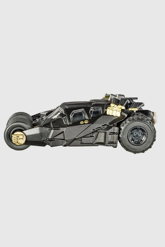 Batimóvil Batman Hot Wheels Elite 1:50 de Batman, color negro