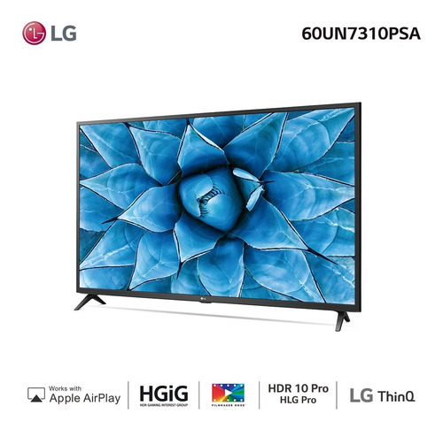 Imagen 2 de 5 de Smart Tv LG Ai Thinq 60un7310psa Led 4k 60