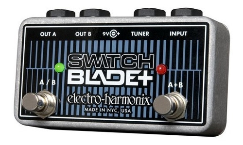 Pedal Electro Harmonix Switchblade Plus Selector De Canal Color Negro