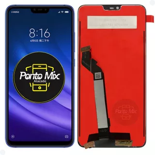 Display Lcd Frontal Tela Touch Mi 8 Lite + Pelicula Preto