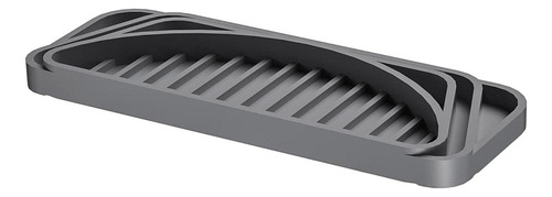 Bandeja De Goteo Para Refrigerador, Evita Derrames De Gris