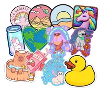 Comprar Pack Stickers Calcos Surtidos 01 Termo, Mate, Compu