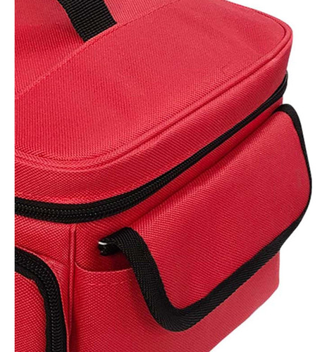 Organizador De Kits De Emergencia, Bolsa De Con Asa, Rojo