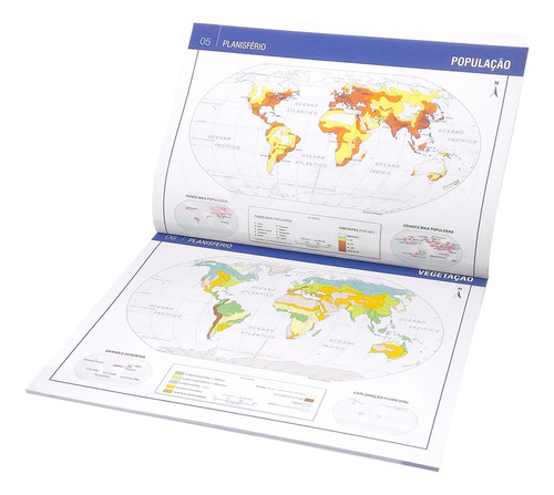 Atlas Geográfico Escolar (68p) Todolivro Crianças Filhos