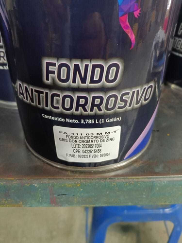 Fondo Anticorrosivo Blanco.