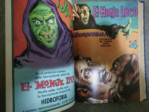 Cómics Del Monje Loco Número 1 Al 12 Empastado (Usado)