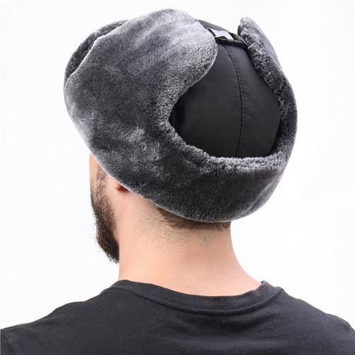 Sombrero Ushanka Con Insignia Soviética