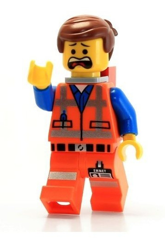 Lego The Movie Loose Mini Figura Emmet Con Pieza De Resisten