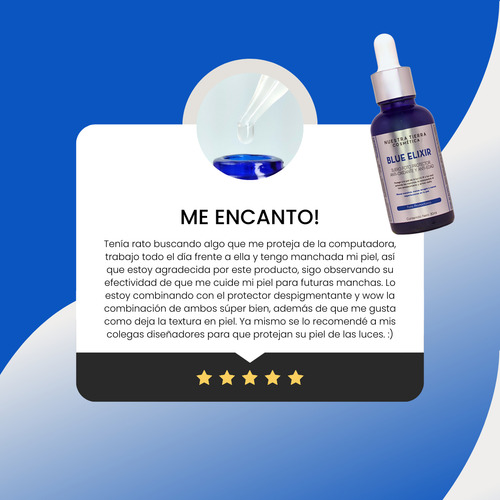 Protege Tu Piel De Luz Del Celular Suero Antimanchas Momento de aplicación Día/Noche Tipo de piel Todo tipo de piel