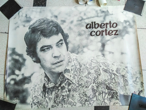 Alberto Cortés Cartel Original De Los 70s