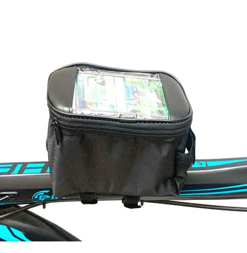 Estuche De Marco Bicicleta Con Soporte Para Smartphone 