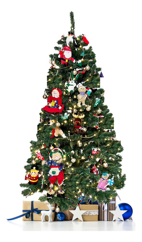 Arbol De Navidad Home Sale 1.80 Cm Luces Opt 850 Ramas Verde