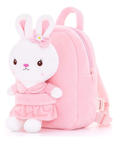 Gloveleya - Mochila Infantil Para Nias Con Conejito De Peluc