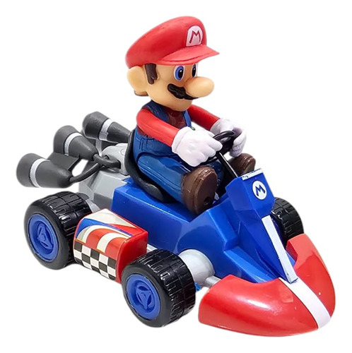 Mario Kart Carro Fricción Coleccionable