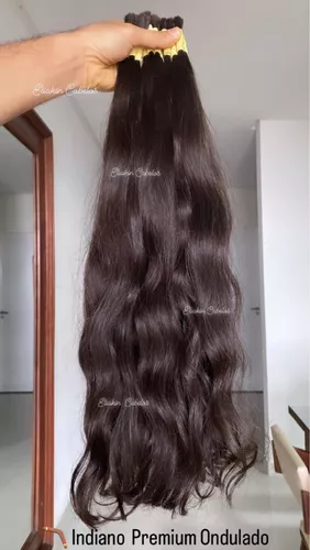 Lindo Cabelo Humano Indiano, Produto p/ Cabelos Feminino Humano Indiano  Nunca Usado 90499743