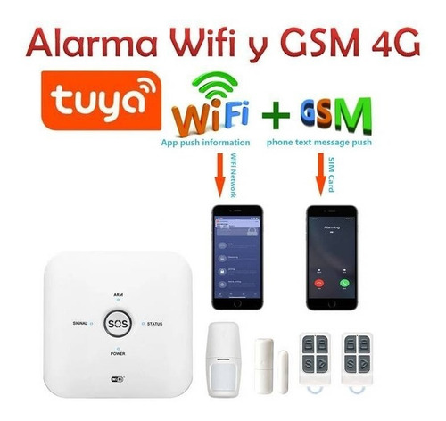 Alarmas Wifi, 4g