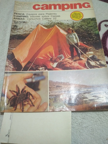 Revista Camping N13 Agosto 1970 Incluye Mapa