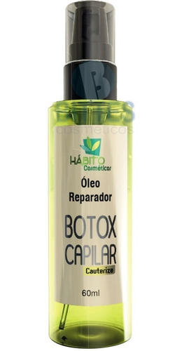 Oleo Botox Hábito Cosméticos Hidratação Capilar Intensa Top