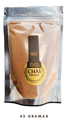 Chai Masala Tradicional Chá Indiano | Refil Reposição 45g