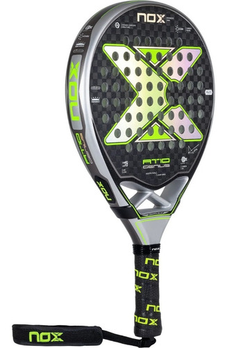 Imagen 3 de 7 de Pala Padel Nox Rough Surface At10 Genius 2023 12k By Agustin