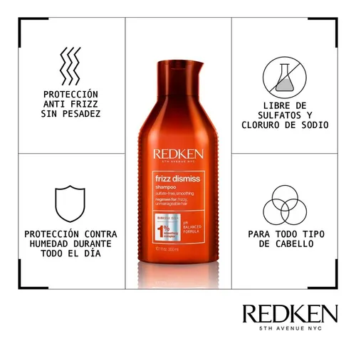 Shampoo Frizz Dismiss Redken 300ml